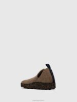Asportuguesas Shoes Women TAUPE SLIP-ON SHOES CITY 226H41 - Image 3