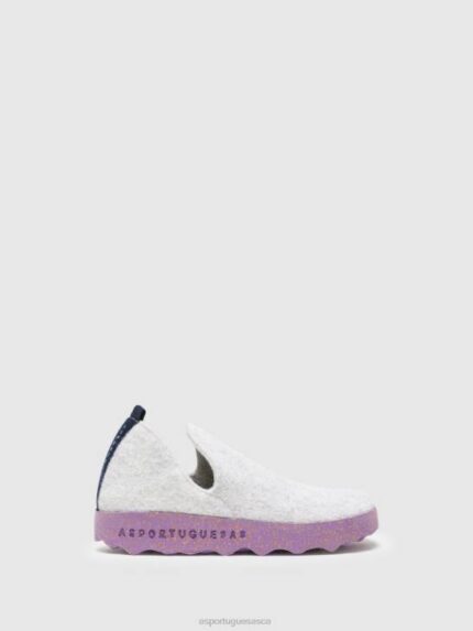 Asportuguesas Shoes Women WHITE ROUND TOE SHOES CITY 226H82