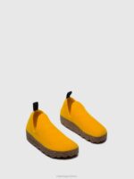 Asportuguesas Shoes Women YELLOW SLIP-ON SHOES CITY 226H65 - Image 2