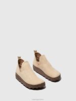 Asportuguesas Trainers Men BEIGE(SUEDE) SLIP-ON TRAINERS CITY 226H211 - Image 2