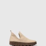Asportuguesas Trainers Men BEIGE(SUEDE) SLIP-ON TRAINERS CITY 226H211