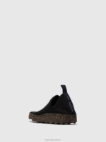 Asportuguesas Trainers Men BLACK S.CAFE STRETCH ELASTICATED TRAINERS CARE 226H190 - Image 3