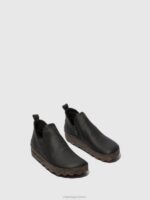Asportuguesas Trainers Men BLACK SLIP-ON TRAINERS CITY 226H205 - Image 2