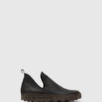 Asportuguesas Trainers Men BLACK SLIP-ON TRAINERS CITY 226H205