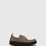 Asportuguesas Trainers Men BROWN LACE-UP TRAINERS CHAT SAND 226H194