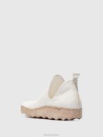 Asportuguesas Trainers Men WHITE SLIP-ON TRAINERS CITY 226H207 - Image 3