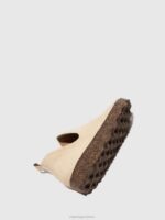 Asportuguesas Trainers Women BEIGE(SUEDE) SLIP-ON TRAINERS CITY 226H70 - Image 4