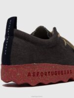 Asportuguesas Trainers Women BLACK LACE-UP TRAINERS CHAT 226H59 - Image 4