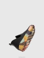 Asportuguesas Trainers Women BLACK & MULTICOLOR SOLE SLIP-ON TRAINERS CITY 226H64 - Image 4