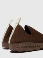 Asportuguesas Trainers Women BROWN SLIP-ON TRAINERS CARE 226H18 - Image 5