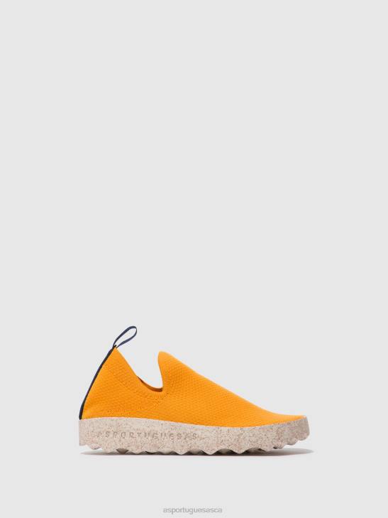 Asportuguesas Trainers Women DAH.ORANGE SLIP-ON TRAINERS CARE 226H15 - Image 1
