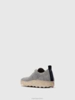 Asportuguesas Trainers Women GREY MERINO LACE-UP TRAINERS CAMP WOOL 226H16 - Image 3