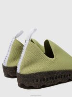 Asportuguesas Trainers Women KHAKI SLIP-ON TRAINERS CARE 226H20 - Image 5