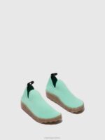 Asportuguesas Trainers Women MINT SLIP-ON TRAINERS CARE 226H19 - Image 2
