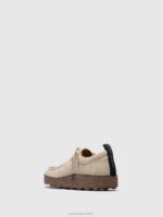 Asportuguesas Trainers Women NATURAL RECYCLED LINEN LACE-UP TRAINERS CHAT 226H87 - Image 3