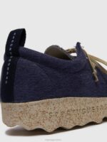 Asportuguesas Trainers Women NAVY LACE-UP TRAINERS CHAT 226H69 - Image 4