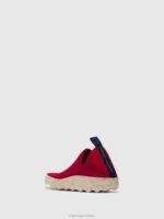 Asportuguesas Trainers Women RED S.CAFE STRETCH ELASTICATED TRAINERS CARE 226H10 - Image 3