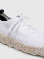 Asportuguesas Trainers Women WHITE LACE-UP TRAINERS CODE 226H11 - Image 4