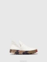Asportuguesas Trainers Women WHITE & MULTICOLOR SOLE SLIP-ON TRAINERS CITY 226H94