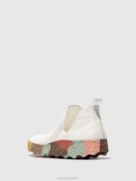 Asportuguesas Trainers Women WHITE & MULTICOLOR SOLE SLIP-ON TRAINERS CITY 226H94 - Image 3