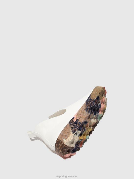 Asportuguesas Trainers Women WHITE & MULTICOLOR SOLE SLIP-ON TRAINERS CITY 226H94 - Image 4