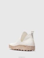 Asportuguesas Trainers Women WHITE SLIP-ON TRAINERS CITY 226H66 - Image 3