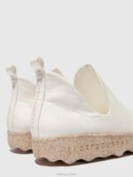Asportuguesas Trainers Women WHITE SLIP-ON TRAINERS CITY 226H66 - Image 5