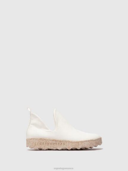Asportuguesas Trainers Women WHITE SLIP-ON TRAINERS CITY 226H66