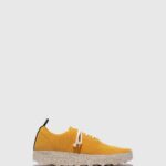 Asportuguesas Trainers Women YELLOW LACE-UP TRAINERS CODE 226H9