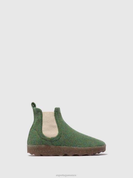 Asportuguesas Boots Women GREEN CHELSEA ANKLE BOOTS CAIA 226H162