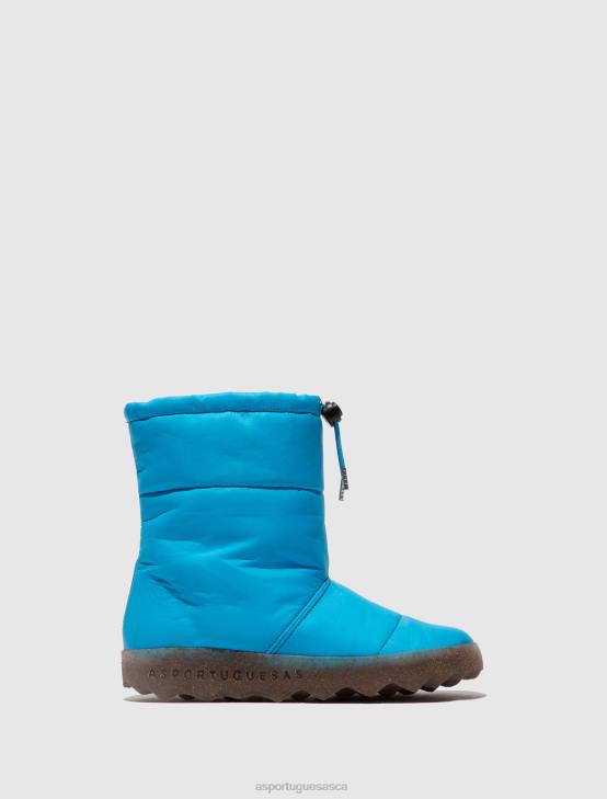 Asportuguesas Boots Women BLUE FLUFF BOOTS CALE 226H23