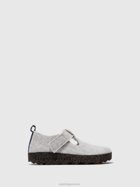 Asportuguesas Shoes Women OFFWHITE VELCRO SHOES CATE 226H118